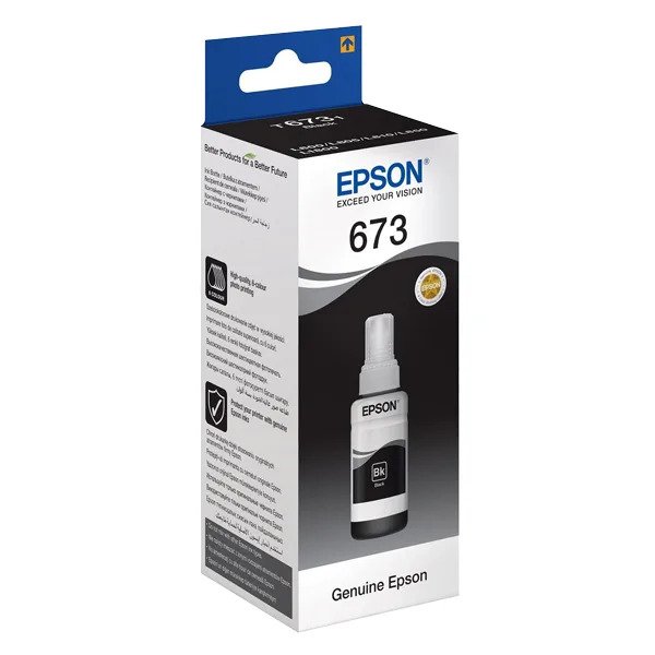 Epson T6731 EcoTank Black Ink Bottle 70ml Newzon Digital